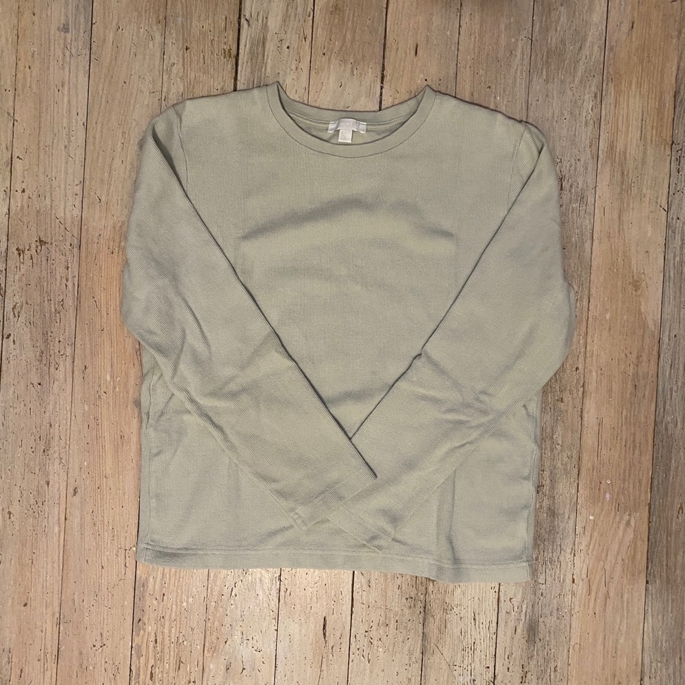 COS Ribbed Knit top 100% cotton